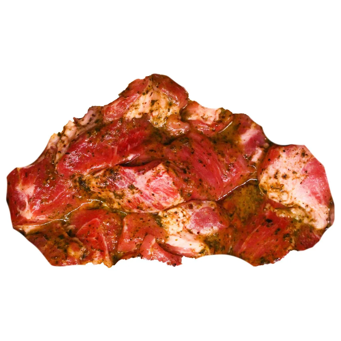 М`ясо для шашлика Базиліковий зі свинячої шиї охолоджене - Фото 1