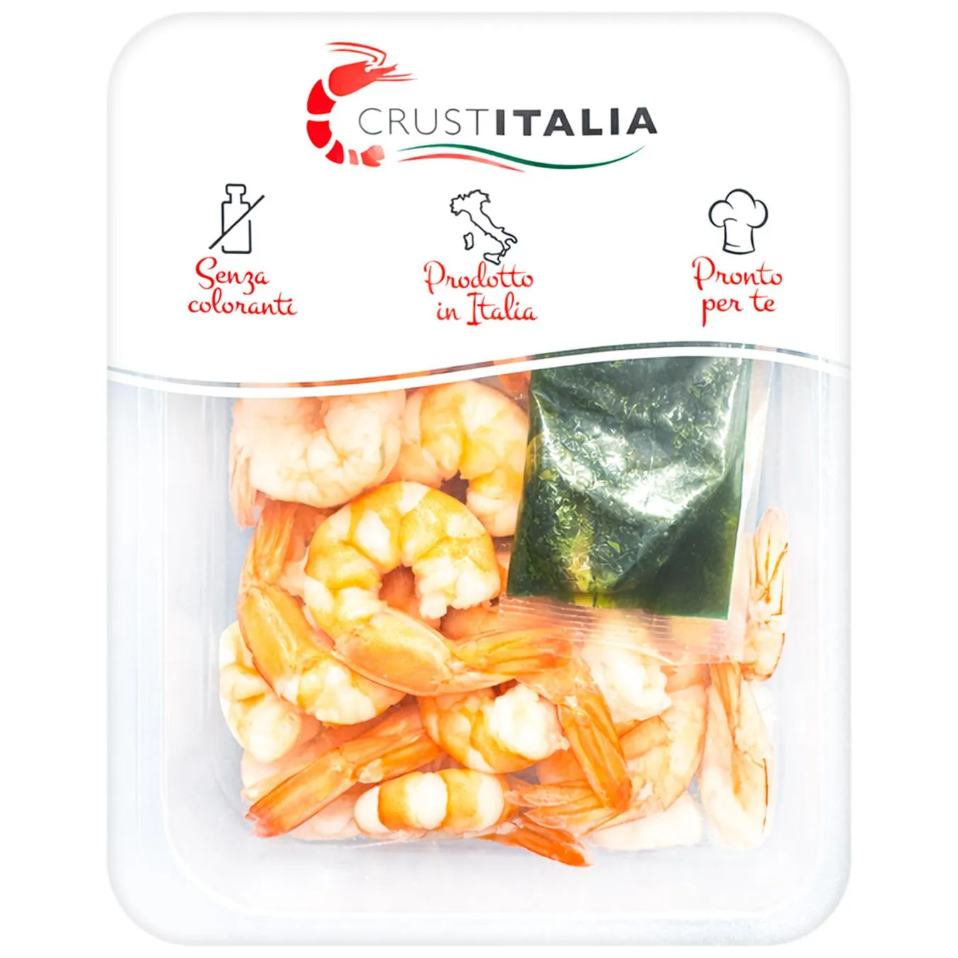 КРЕВЕТКА Б/Ш+СОУС ПЕСТО 265Г(250Г+15Г) - Фото 1