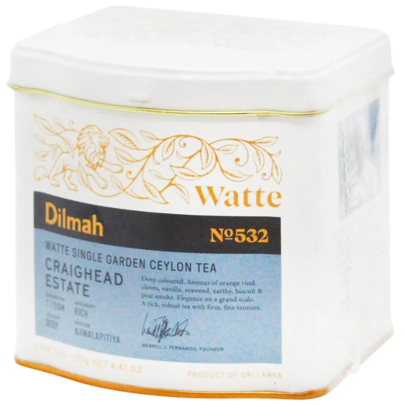 Чай чорний Dilmah Watte Craighead Estate 125г - Фото 1