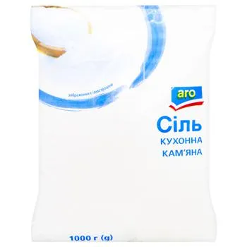 Сіль Aro кухонна кам'яна 1кг - Photo 1