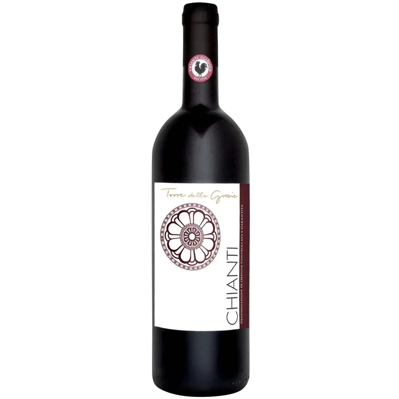 Вино Torre delle Grazie Chianti Docg червоне сухе 13% 0,75л - Фото 1