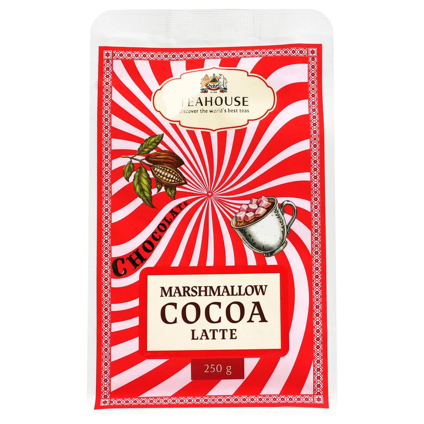 TEAHOUSE КАКАО З МАРШМЕЛОУ 250Г - Фото 1