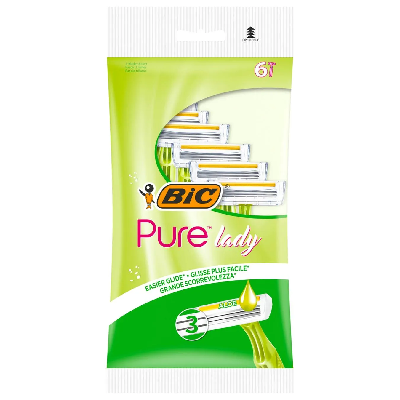 BIC БРИТВА PURE LADY 6ШТ - Фото 1
