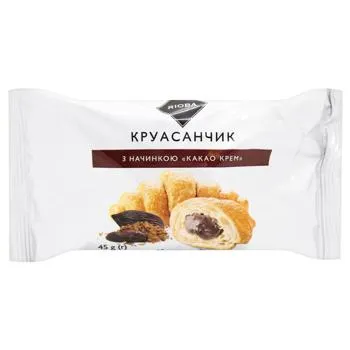 Круасанчик Rioba какао-крем 45г - Photo 1