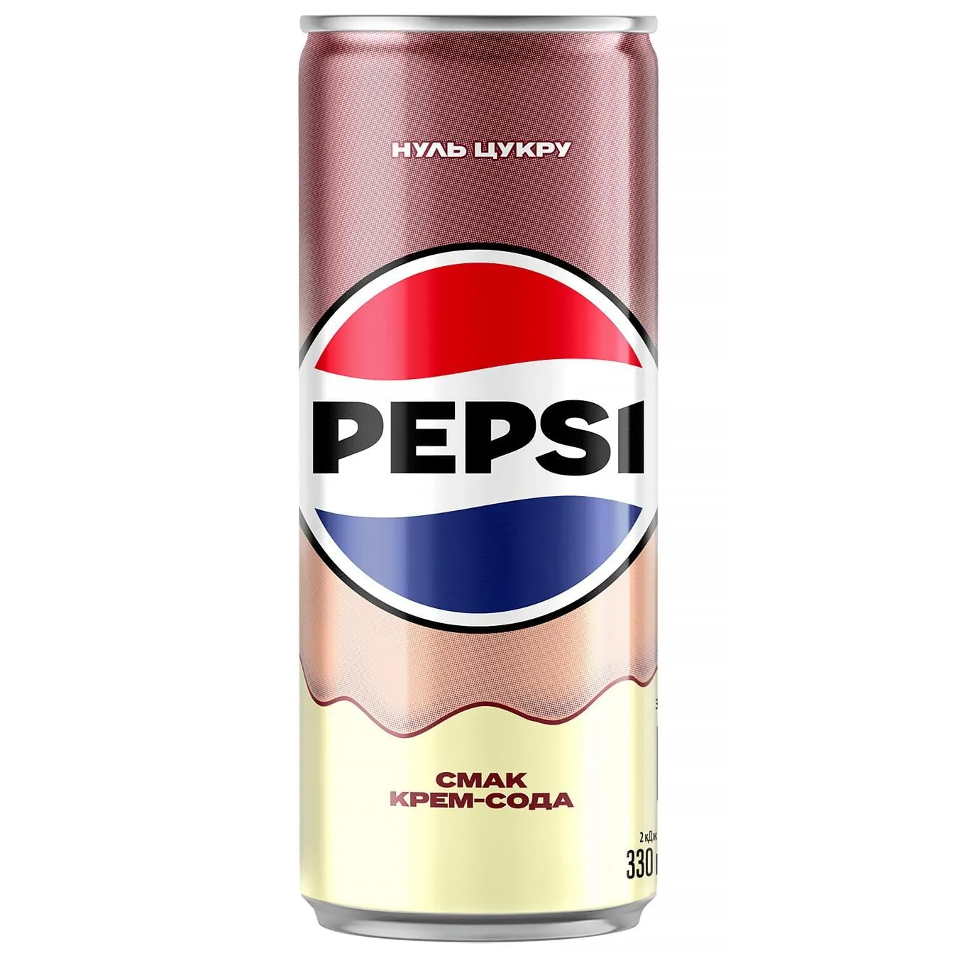 Напій газований Pepsi Крем-сода 0,33л - Фото 1