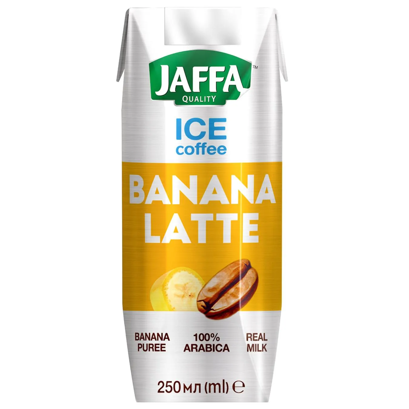 Напій кавовий Jaffa Бананове лате з молоком та бананом 250мл - Фото 1