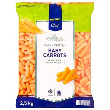 Морква Metro Chef молода 2,5кг - Фото 1