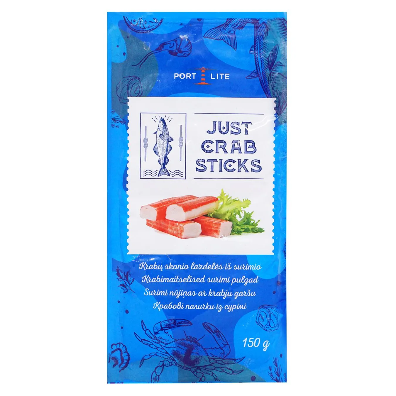 Крабові палички PortLite 150г - Фото 1