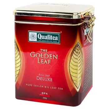Чай чорний Qualitea Цейлон крупнолистовий 250г - Фото 3