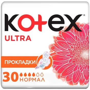 Прокладки гігієнічні Kotex Ultra Normal 30шт - Фото 3