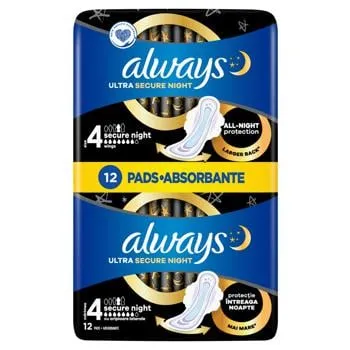 Прокладки гігієнічні Always Ultra Secure Night 4 12шт - Фото 3