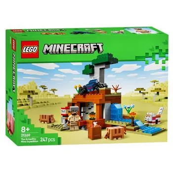 Конструктор Lego Minecraft Шахтна експедиція Броненосець 21269 - Фото 3