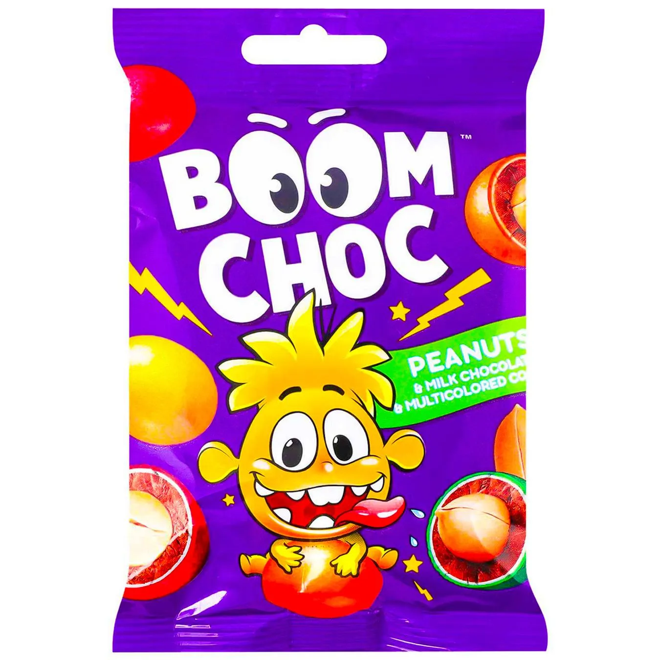 BOOM CHOC АРАХІС КОЛЬОР ГЛАЗУР 80Г - Фото 1