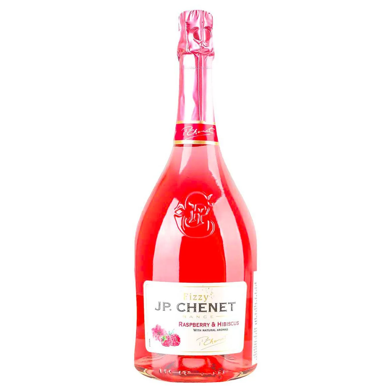 Напій винний JP. Chenet Fizzy Raspberry&Hibiscus 5,5% 0,75л - Фото 1