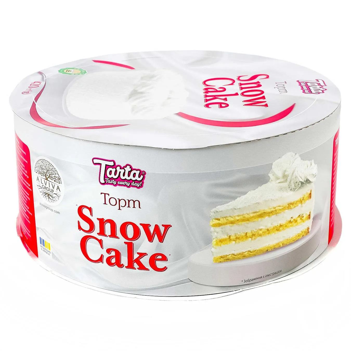 TARTA ТОРТ SNOW CAKE 420Г - Фото 1