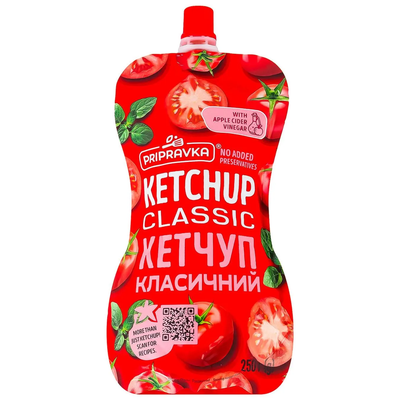 Кетчуп Pripravka Класичний 250г - Фото 1