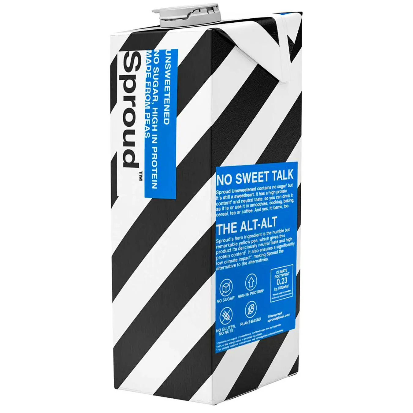 Напій рослинний Sproud Unsweetened з гороху 1л - Фото 1