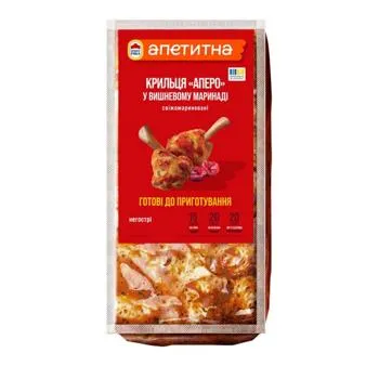 Крильця курячі Наша Ряба Апетитна Аперо у вишневому маринаді охолоджені ~1,3кг - Photo 1