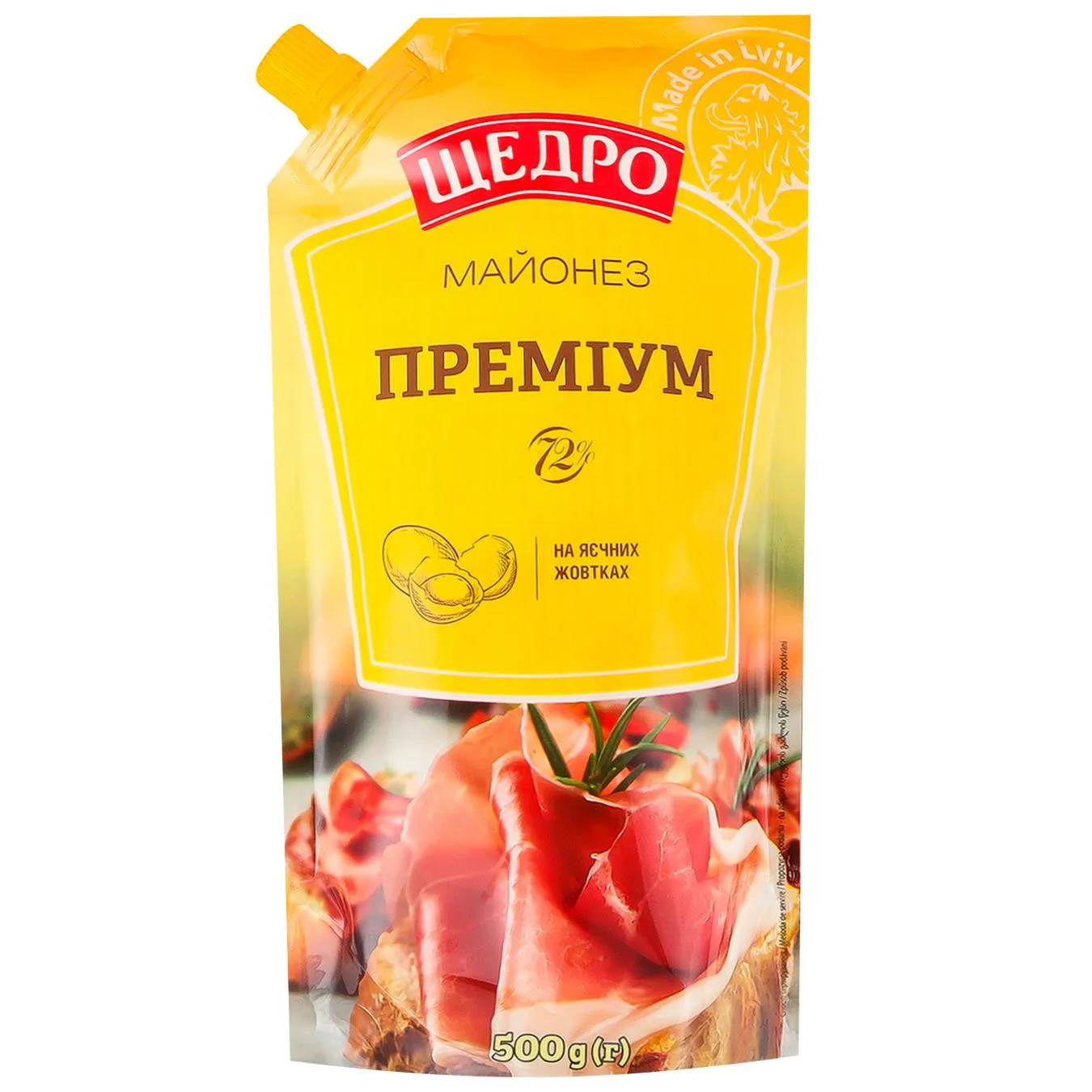 Майонез Щедро Преміум 72% 550г - Фото 8
