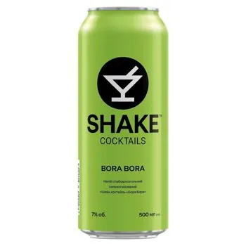 Напій слабоалкогольний Shake Bora Bora 7% 0,5л - Photo 1