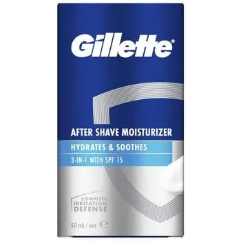 Бальзам після гоління Gillette Hydrates & Soothes 3в1 Spf 15 50мл - Фото 4