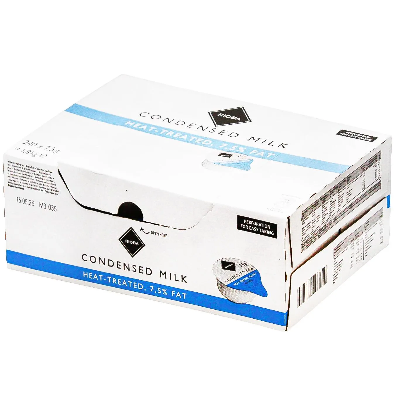 RIOBA ЗГУЩ МОЛОКО 7,5% 7,5Г - Фото 1