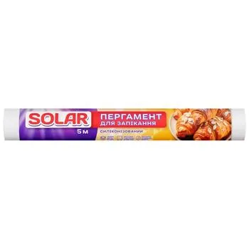 Пергамент для випікання Solar силіконізований 5м - Photo 1
