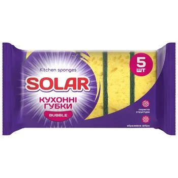 Губки кухонні Добра Solar Bubble 5шт - Photo 1