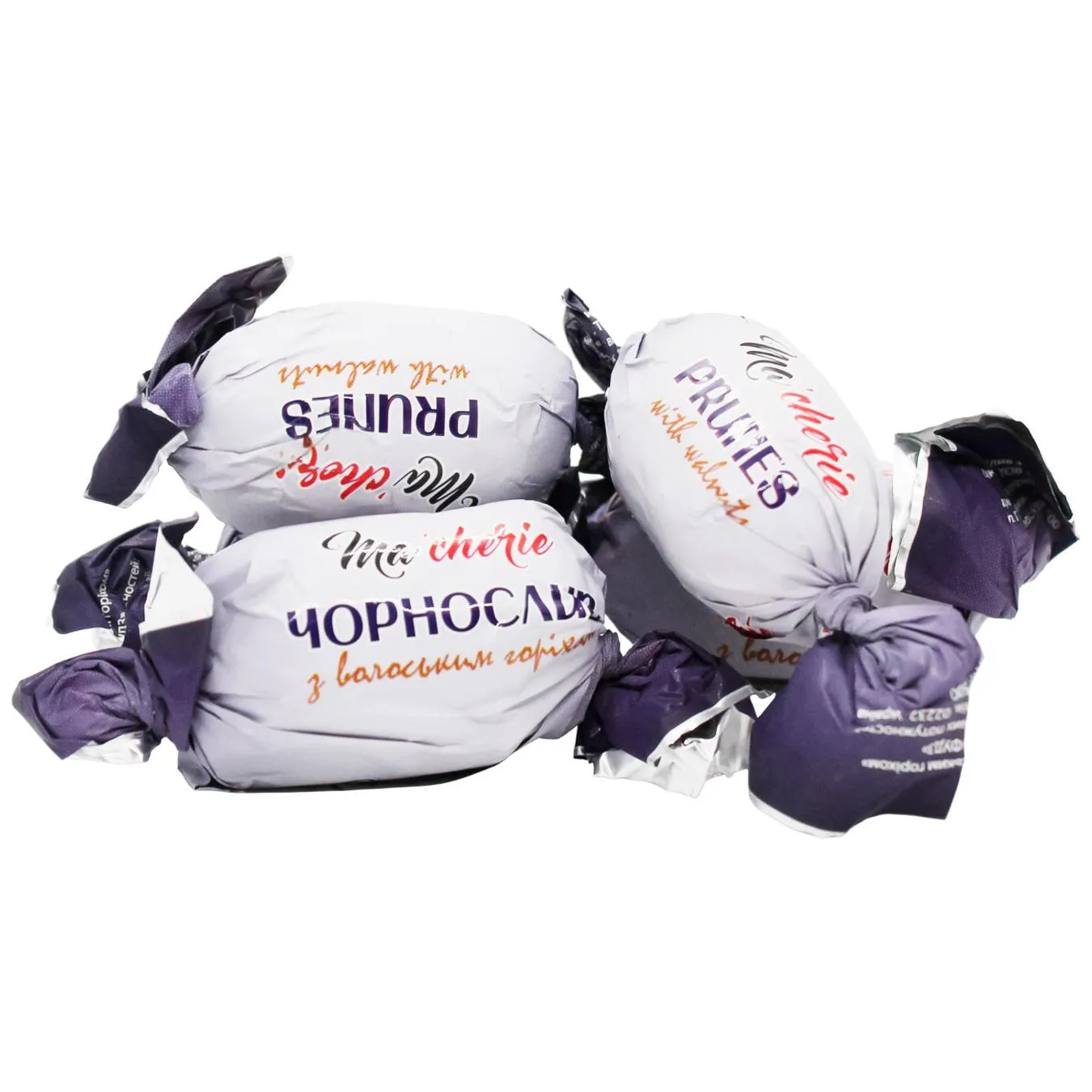 Цукерки Ma Cherie Чорнослив з волоським горіхом - Фото 1