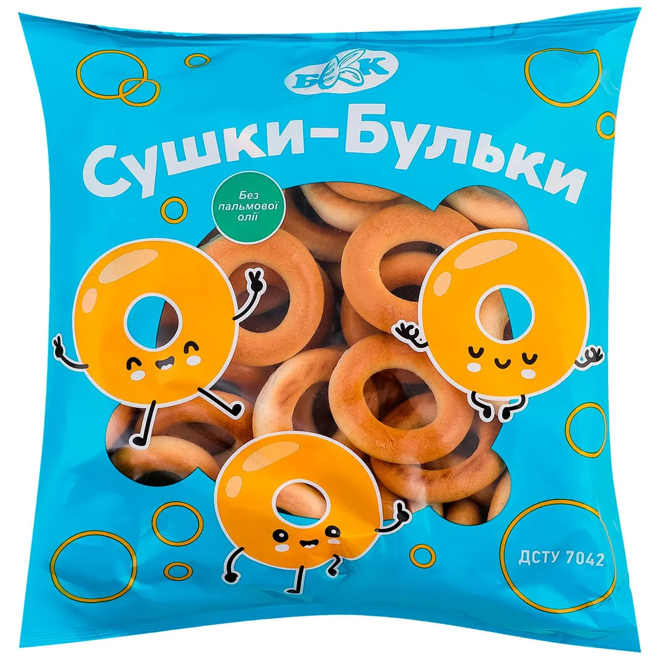Сушки БКК Бульки 250г - Фото 1