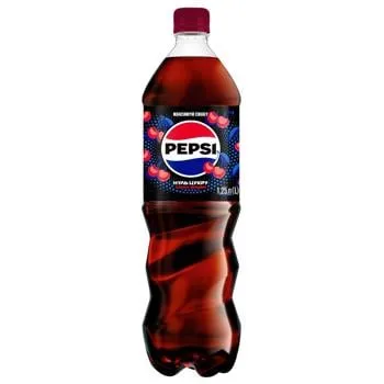 Напій газований Pepsi Zero Sugar Вишня 1,25л - Photo 5