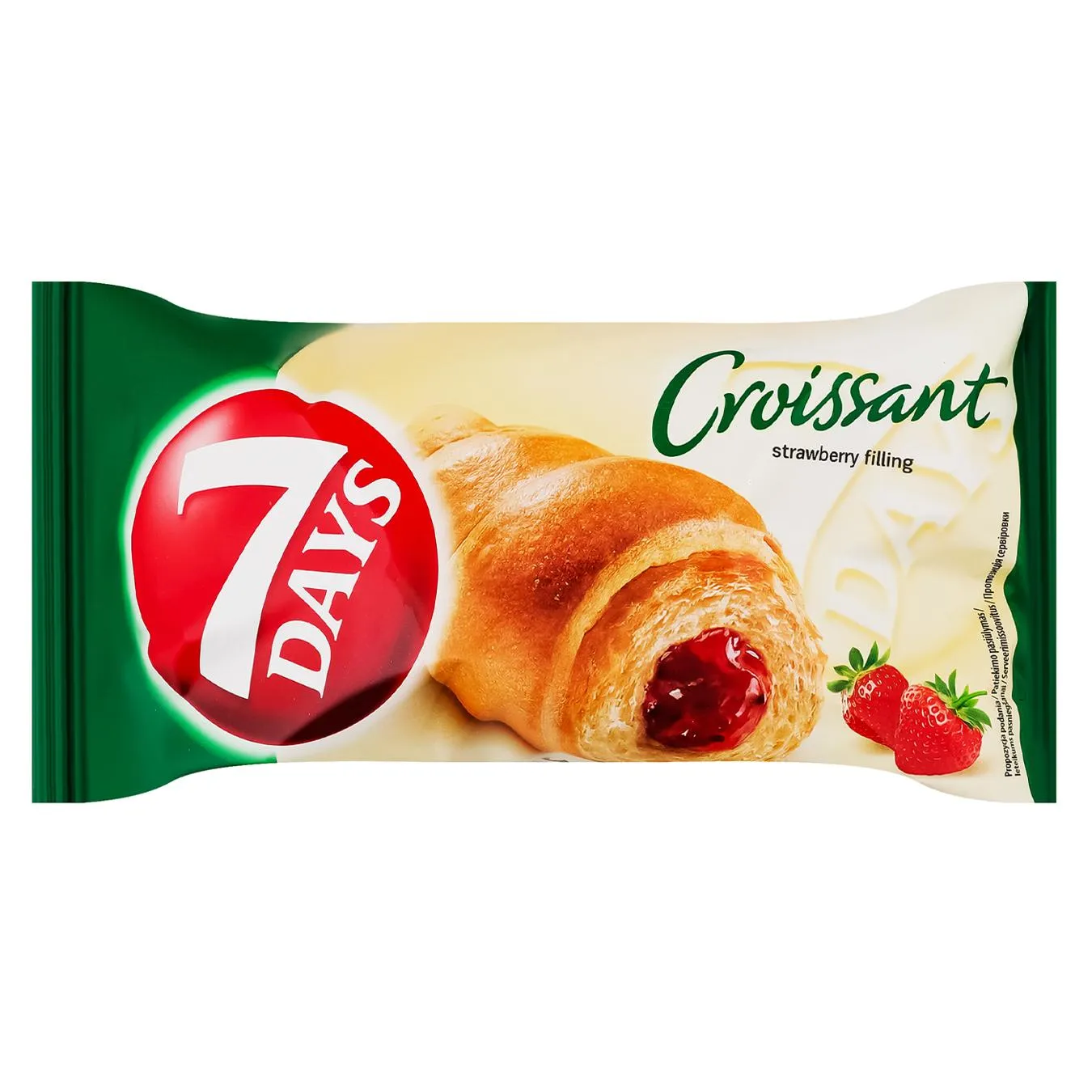 Круасан 7 Days із полуничною начинкою 60г - Фото 4