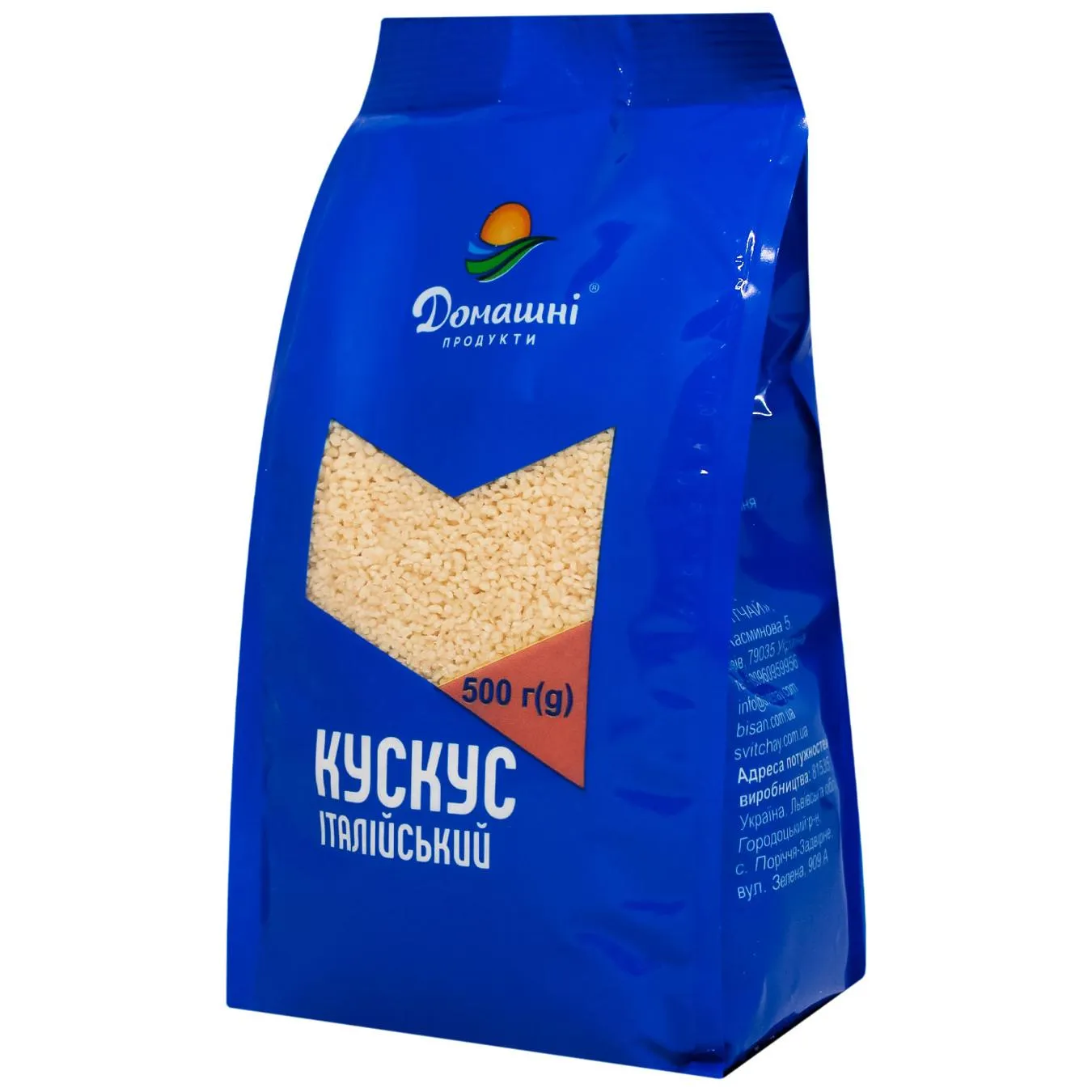 Кус-кус Домашні продукти Італійський 500г - Фото 1