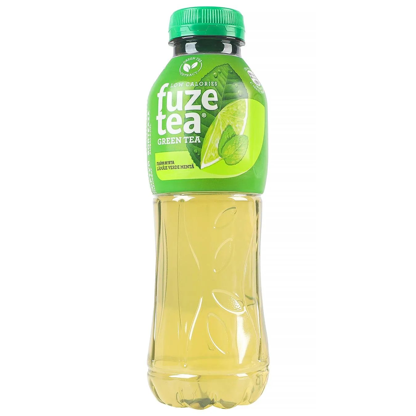 Чай холодний зелений Fuzetea Лайм-м'ята 0,5л - Фото 1