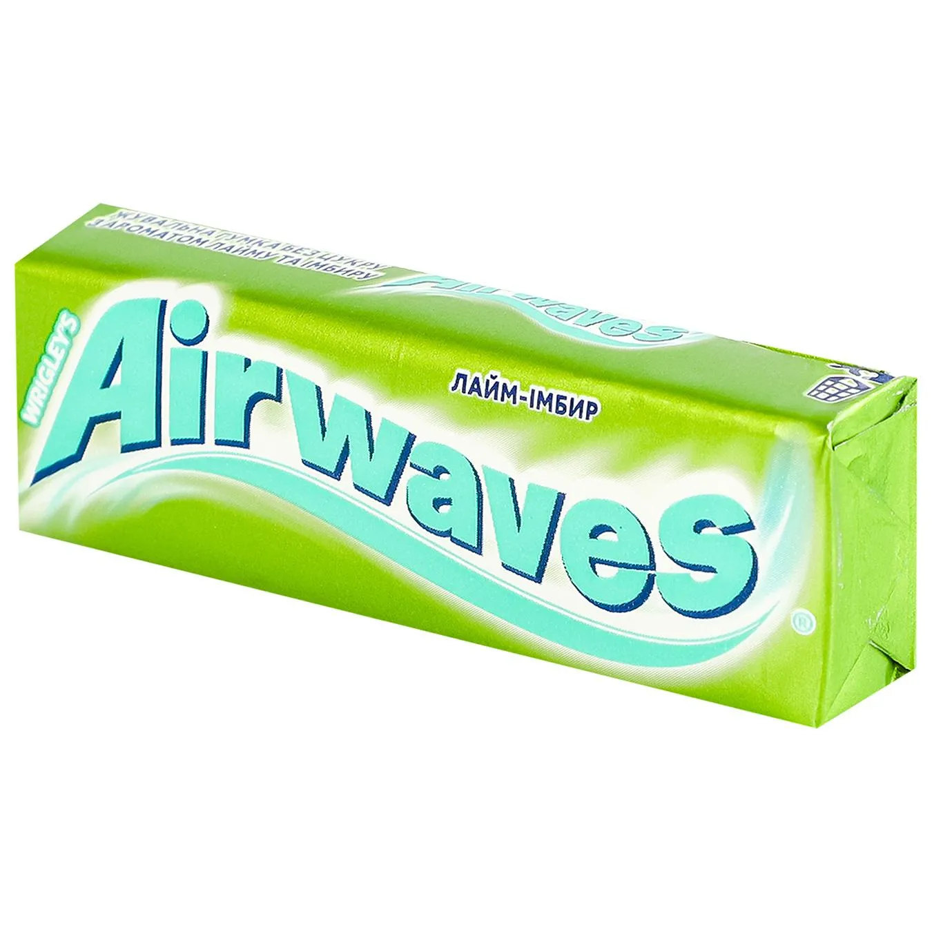 Жувальна гумка Airwaves Лайм-Імбир 14г м/у - Фото 1