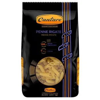 Макаронні вироби Cantare Пенне рігатеi 400г - Photo 3