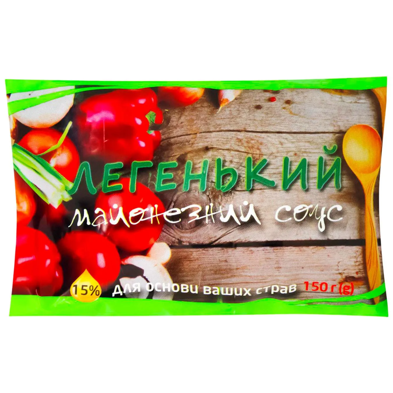 Майонезний соус Легенький 15% 150г - Фото 3
