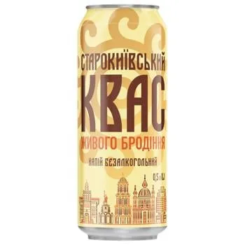 Квас Оболонь Старокиївський 0,5л - Photo 3