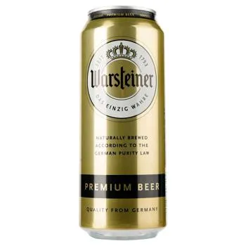 Пиво Warshteiner Premium світле 4,8% 0,5л - Фото 3