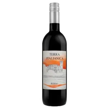 Вино Terra Italianica Rosso червоне напівсолодке 10,5% 0,75л - Фото 5