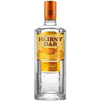 Горілка Hlibny Dar Пшенична 40% 0,5л - Фото 1