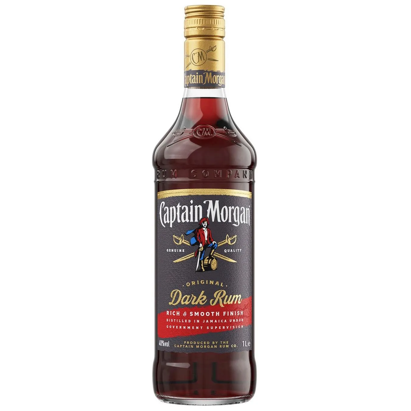 Ром Captain Morgan Dark 40% 1л - Фото 5