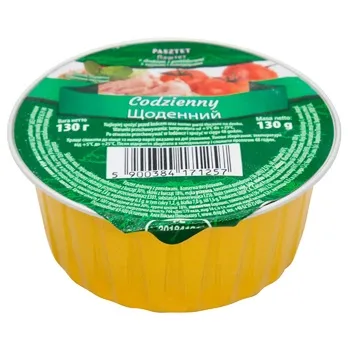 Паштет Codzienny з куркою та помідорами 130г - Фото 1