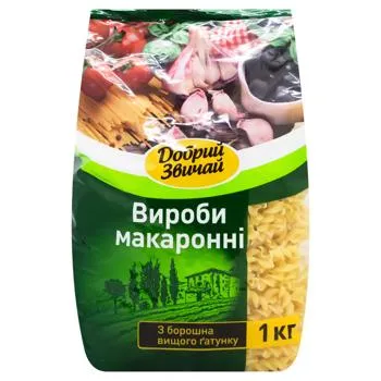 Макаронні вироби Добрий Звичай спіраль 800г - Photo 1