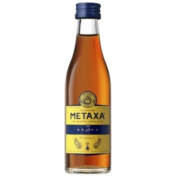 Алкогольний напій Metaxa 5 років 38% 50мл - Фото 1