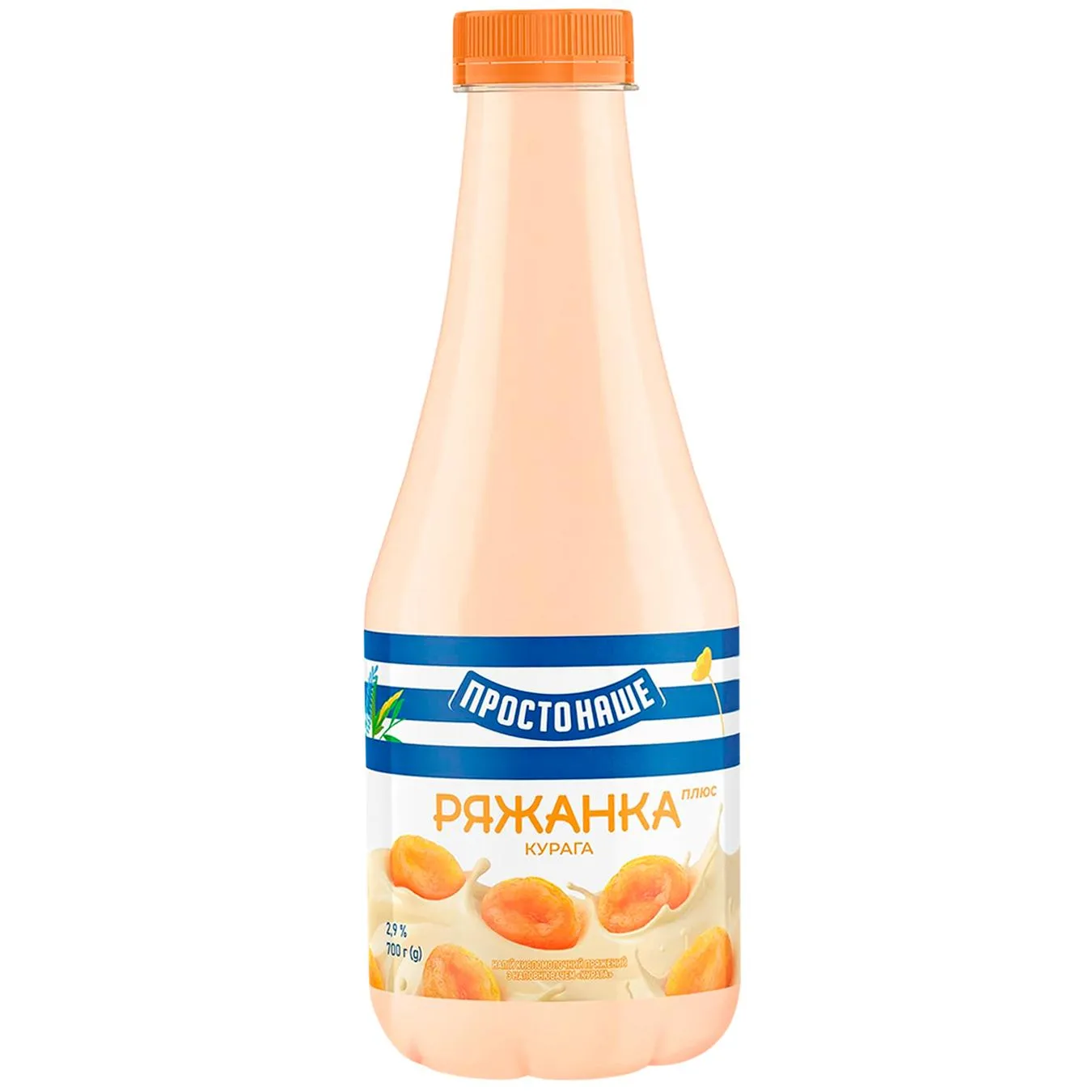 Ряжанка Простонаше з наповнювачем курага 2,9% 700г - Фото 4