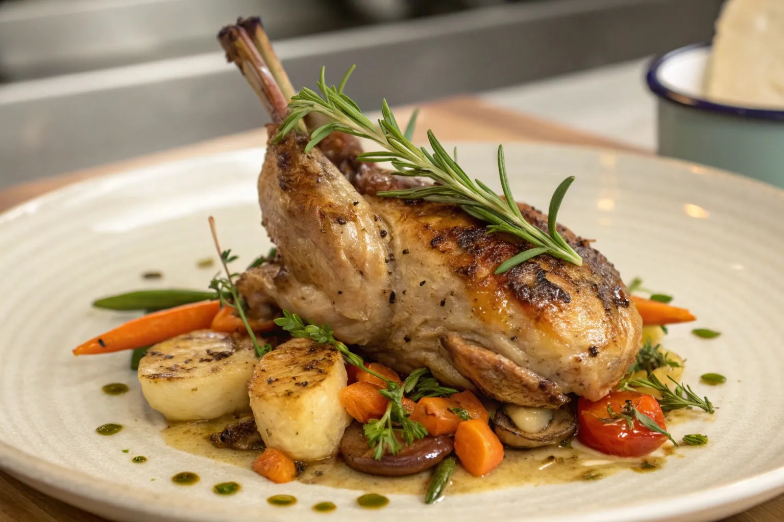 Рецеп запеченого кролика