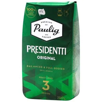 Кава мелена Paulig President 250г зображення