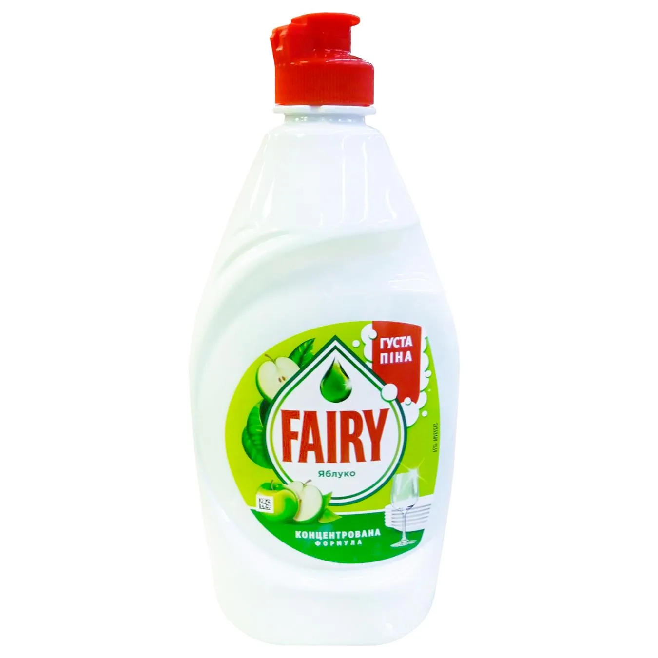 Засіб для миття посуду Fairy Яблуко 450мл зображення