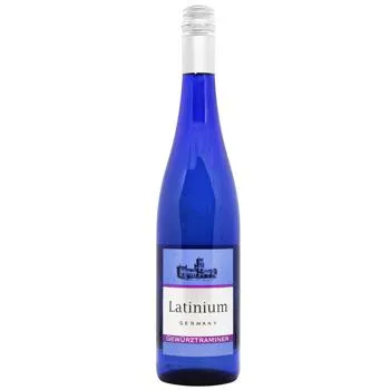 Вино Latinium Gewurztraminer біле напівсолодке 10% 0,75л зображення